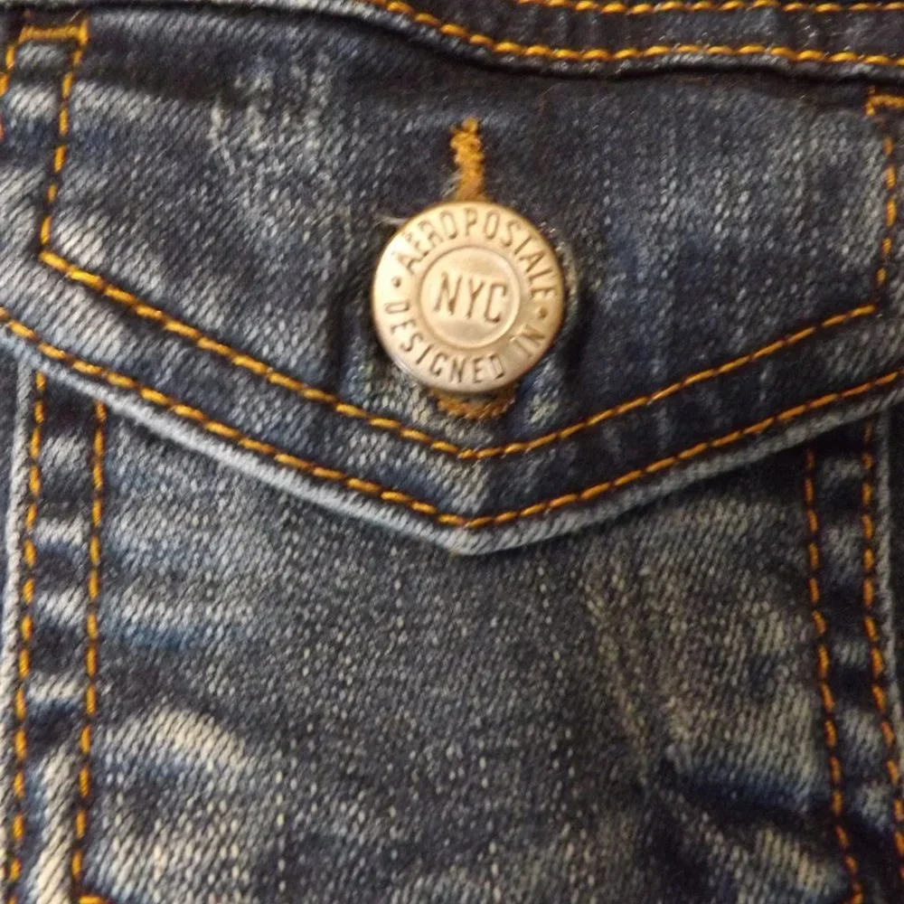 Aeropostale Jean Jacket- Women's XS - Picture 6 of 14
